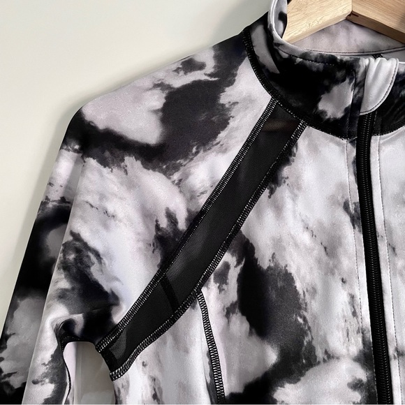 Ideology Sky High Tie Dye Zip Up Performance Jacket Size S EUC - Picture 7 of 13